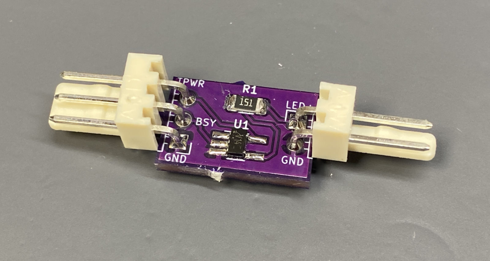 The activity LED adapter board